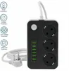 FORSMANO Ciabatta elettrica a 3 prese con 6 USB, spina Anteprima dell’immagine prodotto 4
