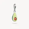Ciondolo a forma di avocado in argento Anteprima dell’immagine prodotto 3