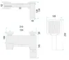 Badewannenarmatur REA Premium Joe Titanium Produktbild-Vorschau 9