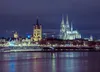 CALVENDO Puzzle Köln bei Nacht 1000 Teile Puzzle quer | Produktbild-Vorschau 3