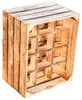 3er Set Flaschenregal geflammt Serie Henry 50x40x30cm mit Produktbild-Vorschau 9