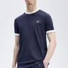 Fred Perry Taped Ringer Shirt Herren Produktbild-Vorschau 10