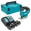Makita DJV 186 SFJ akumulátorová přímočará pila 18 V + 2x Náhled obrázku produktu 1