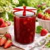 50er Set Marmeladenglas 435ml Einmachglas TO82 Schleifen Produktbild-Vorschau 4