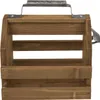 Portabottiglie in legno con apribottiglie in metallo Anteprima dell’immagine prodotto 13