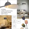 OSRAM Vloerlamp met 5 lampen, decoratief, "Felt Weaving" Productafbeelding-voorbeeld 7