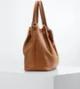 L.CREDI Schultertasche Umhängetasche Ebony Shopper Cognac Produktbild-Vorschau 9