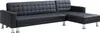 Ecksofa mit Schlaffunktion - Ecke wechselbar - Kunstleder - Produktbild-Vorschau 3
