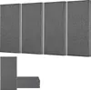 Panele akustyczne VEVOR, 4 sztuki, 600x300x50 mm, włókno Podgląd zdjęcia produktu 1
