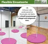 Pole Dance Matte 5 cm dick Ø 120 cm pink Tanzstangenmatte Produktbild-Vorschau 6