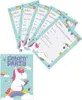 Oblique Unique 6 Einladungskarten Kindergeburtstag Einhorn Produktbild-Vorschau 1
