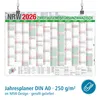 ITENGA Jahresplaner NRW 2026 Wandkalender DIN A0 (118,9 x Produktbild-Vorschau 2