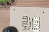 MuchoWow® Mauspad Mousepad Zitate - Sprichwörter - Wild und Produktbild-Vorschau 2