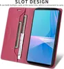 Handyhülle für Sony Xperia 10 III Hülle, Leder Flip Wallet Produktbild-Vorschau 5