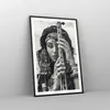 Gerahmtes Poster - Schwarzer Rahmen - Frau ethnisch Schmuck Produktbild-Vorschau 8