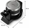 Waffeleisen 1400W Drehbar Doppel Wm2050 2 Belgische Waffeln Produktbild-Vorschau 3