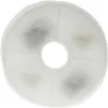 A circular white filter with four sections, each containing different filtering materials. Produktbild-Vorschau