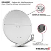 PremiumX DELUXE85 Satellitenantenne 85 cm Aluminium Produktbild-Vorschau 2