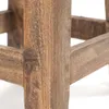 Fusshocker PALO | 27x26cm (HxB), rustikaler Holzhocker Produktbild-Vorschau 6