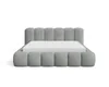 A bed frame with a mattress on a white background. Voir les images du produit