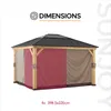 Záclona pro cedrový altán Sunjoy 393cm x 452cm Náhled obrázku produktu 3