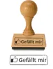 Der Gefällt mir Holzstempel Produktbild-Vorschau 1