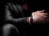 SERASAR | Premium Echtlederarmband für Männer [Braid] mit Produktbild-Vorschau 4