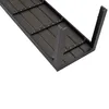DEGAMO Hockerbank Gartenbank SORANO 2-sitzer, Alu anthrazit Produktbild-Vorschau 6