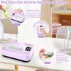 Przenośna prasa termiczna z Bluetooth, 21x16 cm, ekran LCD Podgląd zdjęcia produktu 6