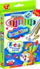 A box of Bambino colored pencils with a cartoon rabbit character. Podgląd zdjęcia produktu