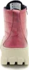 The back view of a pink and beige boot. Produktbild-Vorschau