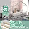 CADANI Malte Hausbett 140x200 cm Bodenbett, Rausfallschutz Produktbild-Vorschau 4