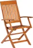 A wooden folding chair. Produktbild-Vorschau