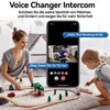 Kabellose Videotürklingel mit Kamera, WLAN Verbindung, Produktbild-Vorschau 7