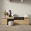 Sideboard, Kommode, 277x35x75 cm, Für Schlafzimmer, Zimmer, Produktbild-Vorschau 2