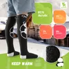 Qunature 1 paar Skisocken Kinder Thermosocken Winter Produktbild-Vorschau 2