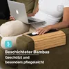 Tuko Sofatablett Armlehne Flexibel Bambus mit Anti-Rutsch & Produktbild-Vorschau 4