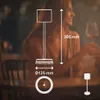 Briloner Sigo LED Lampe de table sans fil IP44, Variable, Voir les images du produit 9