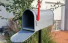 US Mailbox Silber mit Ständer POSTMASTER Amerikanischer Produktbild-Vorschau 2