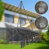 Závěsné křeslo BOHO s polštáři, Ø61cm, antracitová barva Náhled obrázku produktu 6