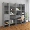 vidaXL Regał betonowy szary 40x35x180 cm materiał Podgląd zdjęcia produktu 14