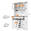 Armoire de cuisine Flieks avec prise électrique, éclairage Voir les images du produit 6
