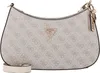 Guess Damen Schultertasche NOELLE Taupe Synthetik - Produktbild-Vorschau 1