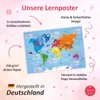 Kinder Lernposter Weltkarte - Größe: A1 - 841 x 594 mm Produktbild-Vorschau 5