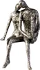 Casablanca by Gilde Dekofigur Skulptur Couple antik-silber Produktbild-Vorschau 1