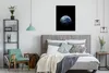 MuchoWow® Gerahmtes Poster Die Erde verdunkelte sich 60x80 Produktbild-Vorschau 4