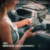 A woman is holding a portable espresso maker and its case. Produktbild-Vorschau