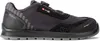 A side view of a black and gray safety shoe. Produktbild-Vorschau