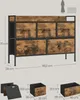 SONGMICS Kommode, Schrank Schlafzimmer, 5 Schubladen mit Produktbild-Vorschau 7