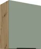 Mobile cucina superiore LUNARA - larghezza 60 cm, verde / Anteprima dell’immagine prodotto 1